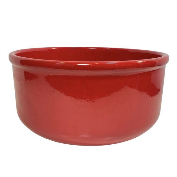 Waechtersbach Germany Large Red Cherry Serving Salad Mixing Bowl 9" Vintage - Picture 2 of 9